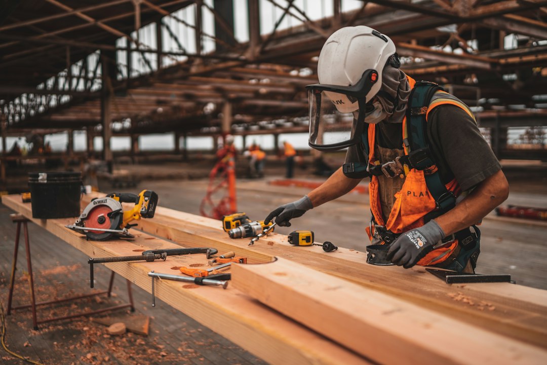 Construction field work